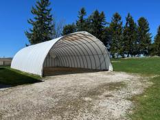 Coverall for Storage, Portion of Barn and Small Paddock Area in Meaford